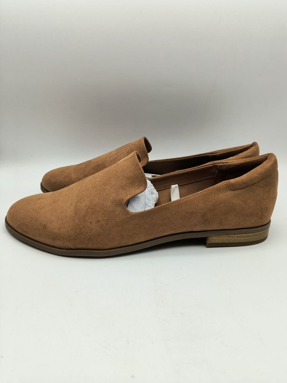 Universal Thread Cognac Adeline Suede Slip-On Loafers Size 11 Women’s Casual - Picture 4 of 7